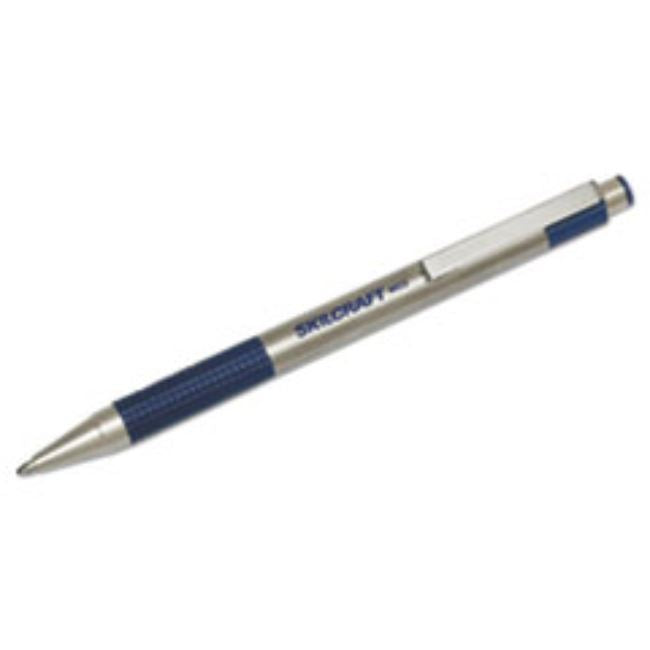 ZEBRA RETRACTABLE BALLPOINT PEN, 1 MM, BLUE INK, 2CT/BOX, (10 BOXES PER PACK)