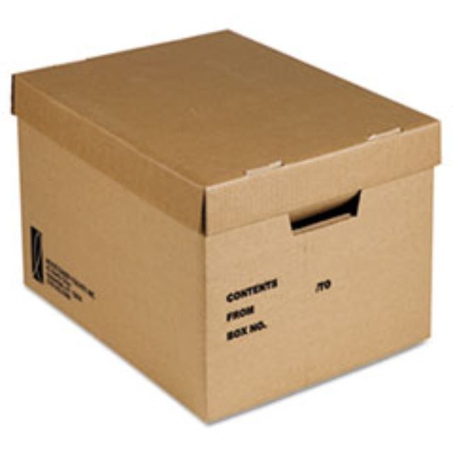 FILE STORAGE BOX, 200-LB.,10 X 12 X 25, KRAFT, 25CT/BUNDLE