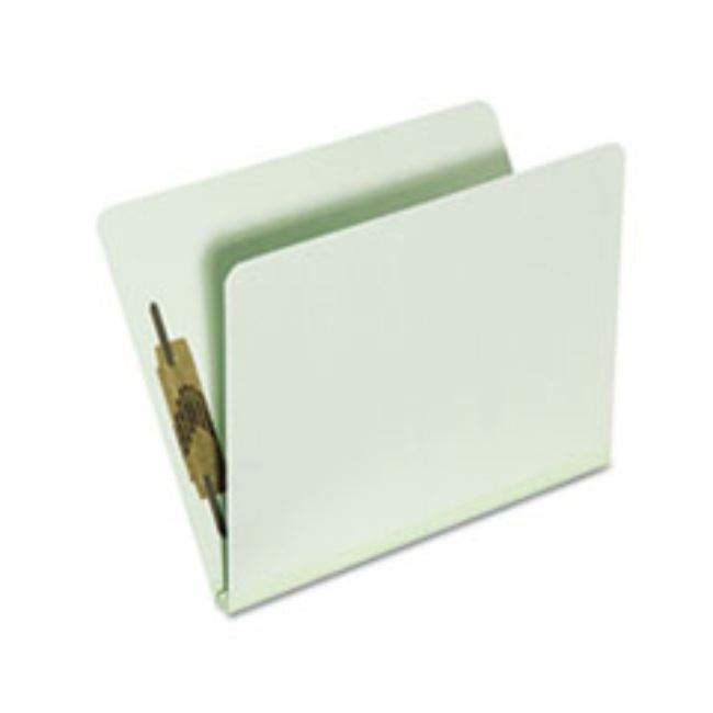 TOP TAB CLASSIFICATION FLDRS, LTR, 1-SECTION, GREEN 25CT/CASE (5 CASES PER PACK)