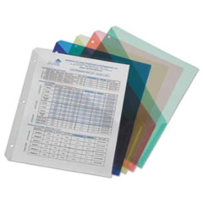 THREE-RING SLASH-STYLE FILE JACKET, 11.25 X 9.25, 5CT/SET, (10 SETS PER PACK)