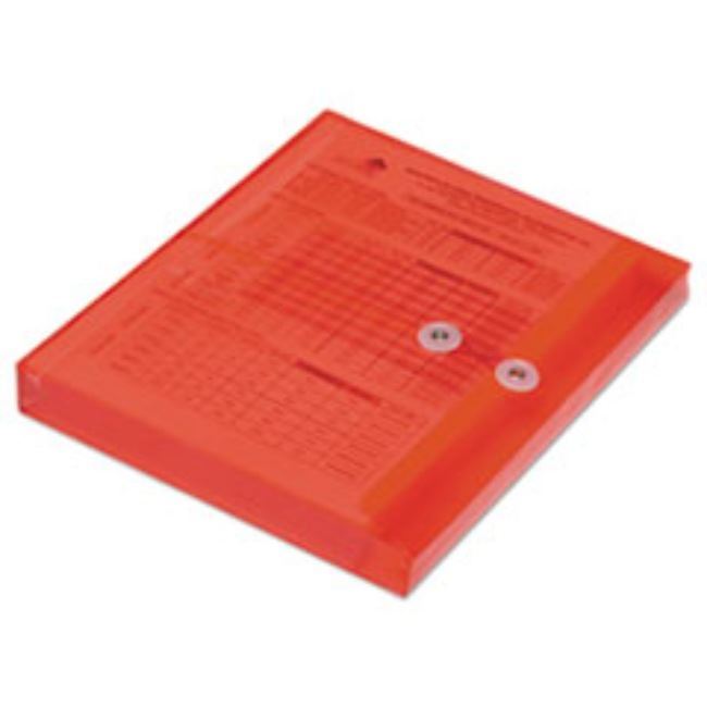 POLYSTRING-TIE SIDE LOADING EXP ENVELOPE, 11.625", RED 5CT/BX (5 BOXES PER PACK)