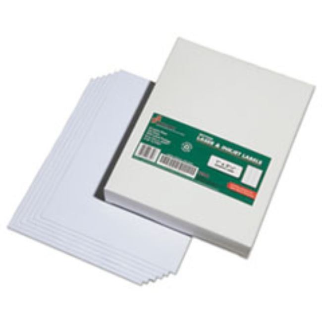 RECYCLED LASER/INKJET ADDRESS LABELS, 1 X 2 5/8, WHITE, 7500CT/BOX