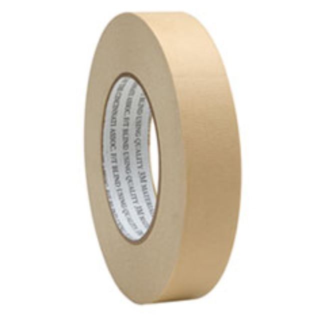 MASKING TAPE MEETS MIL-T-21595D M2 SPEC 1" WIDE, ROLL (10 ROLLS PER PACK)