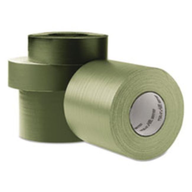WATERPROOF TAPE 100MPH TAPE, 3" X 60 YDS, OLIVE DRAB, ROLL, (5 ROLLS PER PACK)