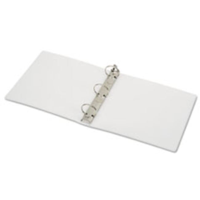 3-RING FLEXIBLE BINDER, 2" CAPACITY, WHITE (10 PACK)
