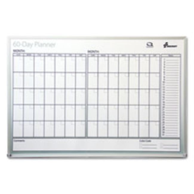 QUARTET DRY ERASE 60-DAY PLANNER, DRY ERASE, 24 X 36. (1 per pack)