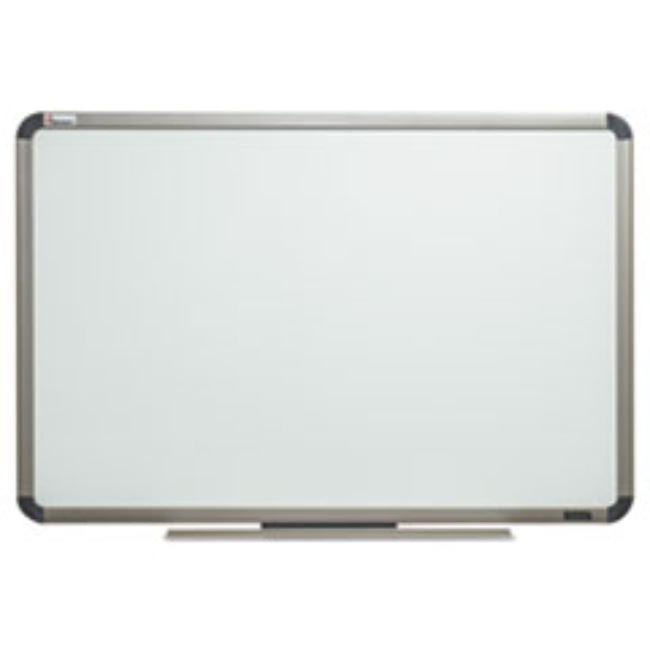 QUARTET TOTAL ERASE WHITE BOARD, 72 X 48, SILVER, 1 EACH