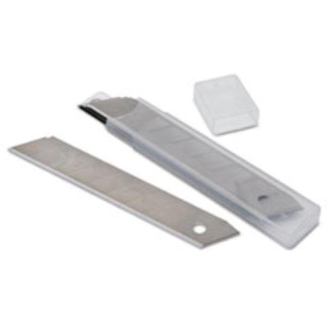 SNAP-OFF REPLACEMENT BLADES, 8 PT, 18 MM, 10CT/BOX, (10 BOXES PER PACK)