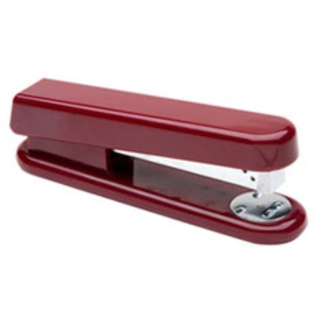 STANDARD/LIGHT-DUTY DESKTOP STAPLER, BURGUNDY (5 PER PACK)