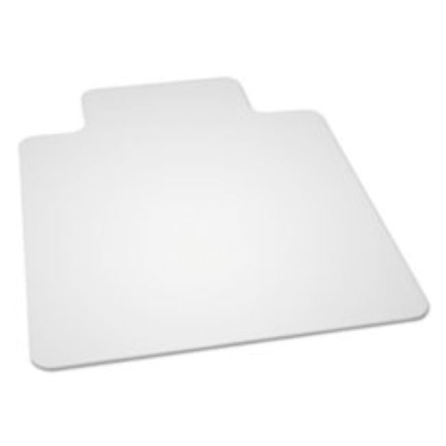 BIOBASED CHAIR MAT HARD FLOORS, 46X60, 25X12 LIP, CLEAR, 1 EACH