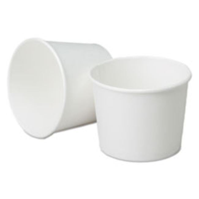 SQUAT DISPOSABLE PAPER CUPS, WHITE, 12 OZ, 1200CT/PACK