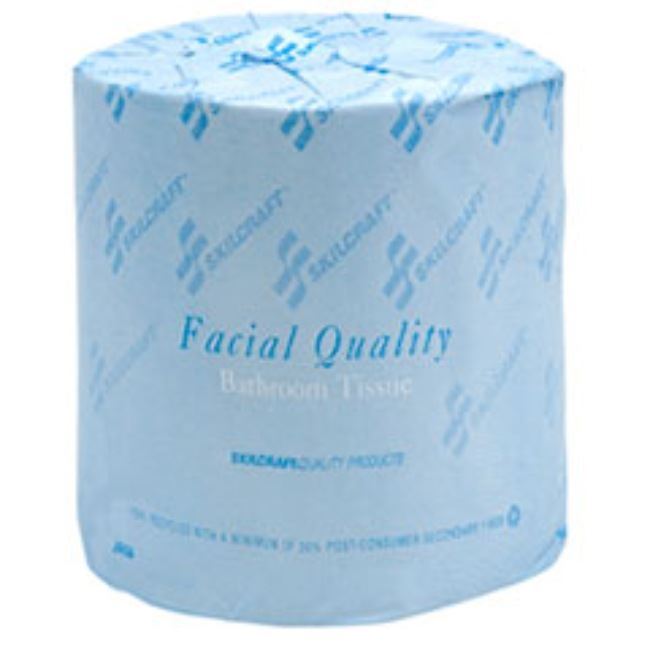 TOILET TISSUE, 2-PLY, WHITE, 550 SHEETS/ROLL, 40 ROLLS/BOX (5 BOXES PER PACK)