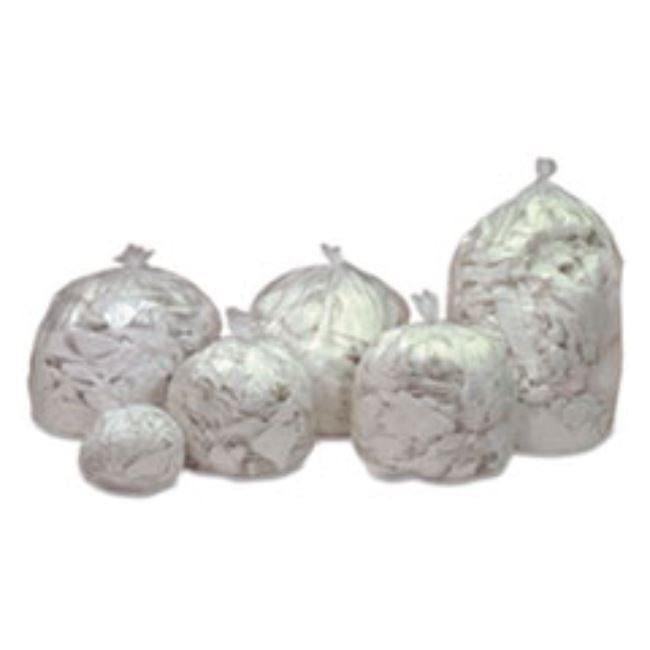 LOW-DENSITY TRASH CAN LINERS, CLEAR, 100CT/CARTON