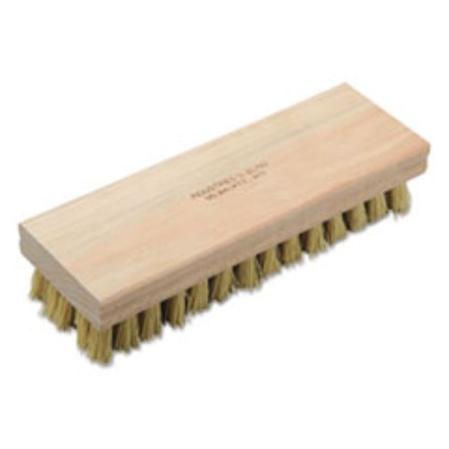 HAND SCRUB BRUSH, 2 3/4 X 8 BRUSH, 1" BRISTLES, WHITE/GOLD (15 per pack)