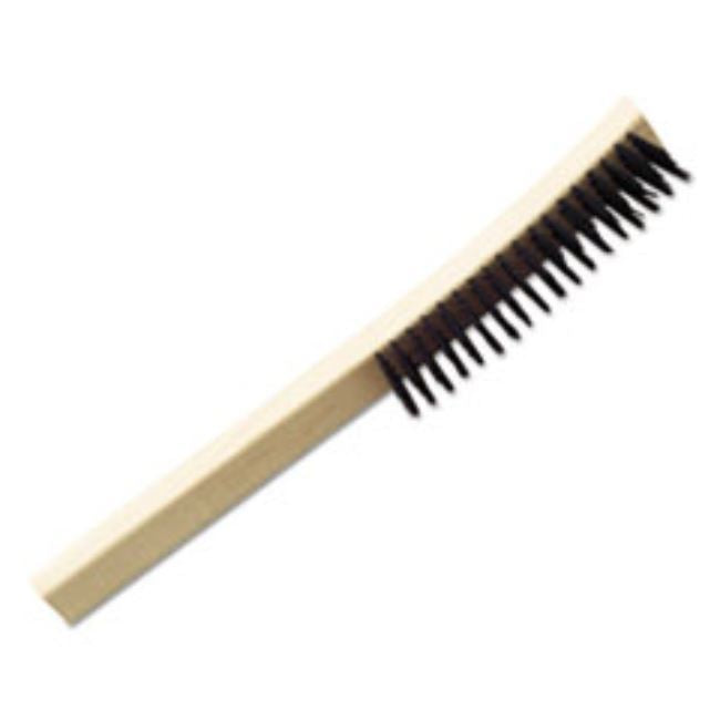 WIRE DEBURRING BRUSH, 13.75" BRUSH, 1 1/8"BRISTLES, STEEL/WOOD (10 per pack)