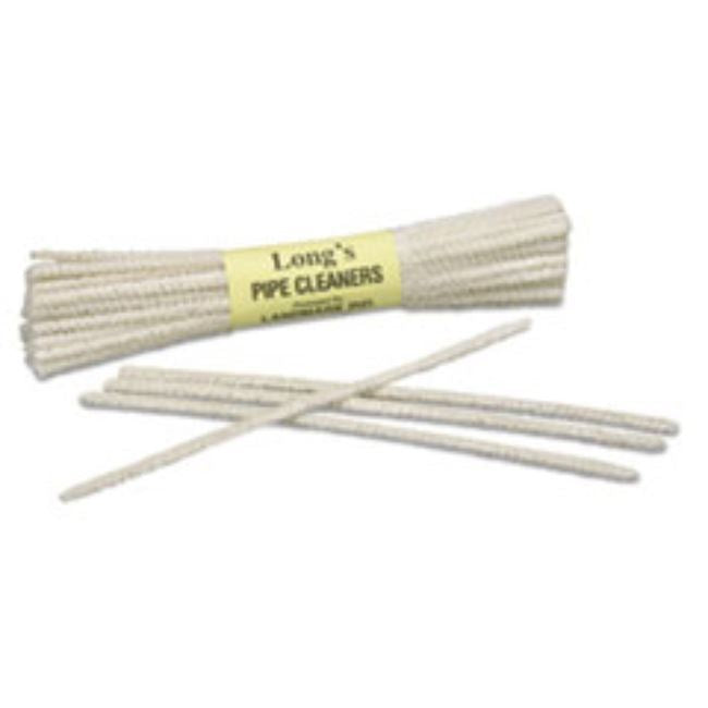TOBACCO PIPE CLEANER, WHITE, WIRE/COTTON, 6" X 1", 24/BOX (5 boxes per pack)