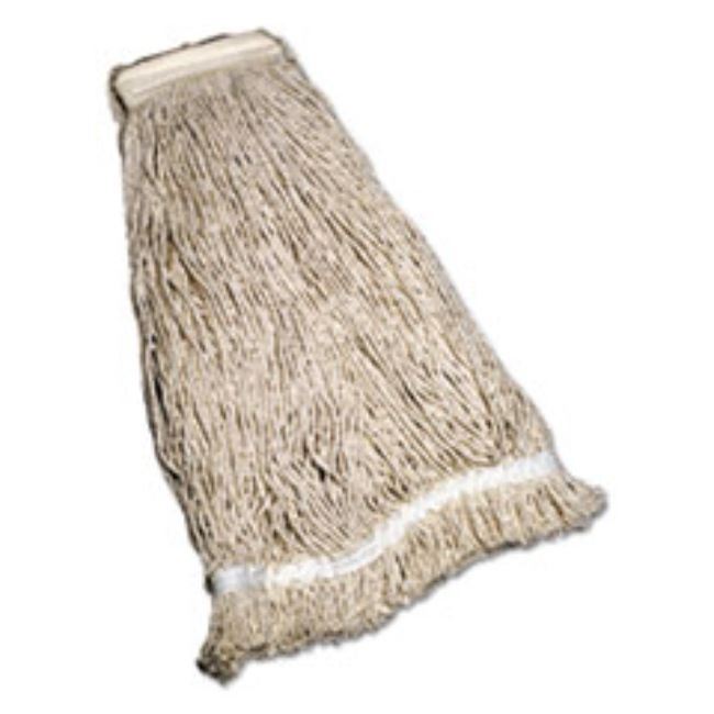 CUT END WET MOP HEADS, 31", COTTON/RAYON, NATURAL, (5 PER PACK)