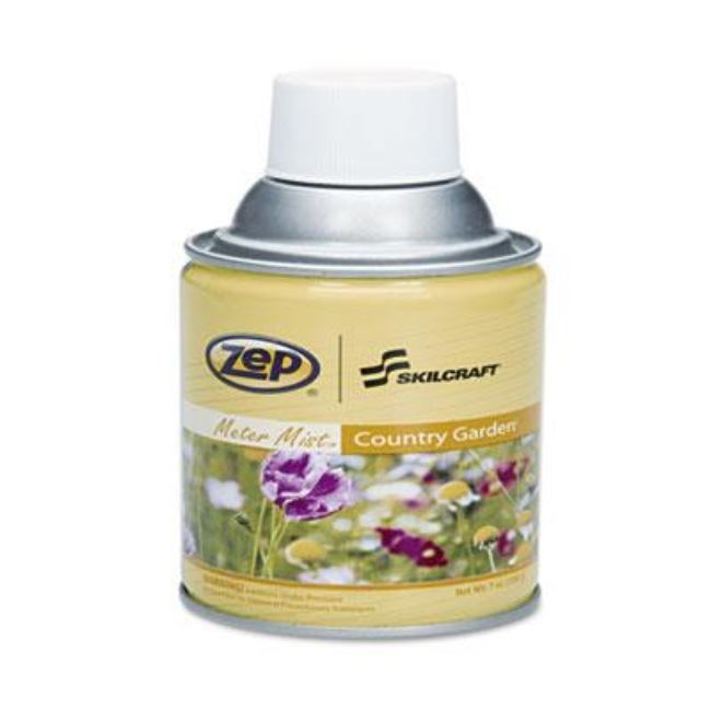 ZEP METER MIST REFILLS, COUNTRY GARDEN, 10OZ (12 PACK)