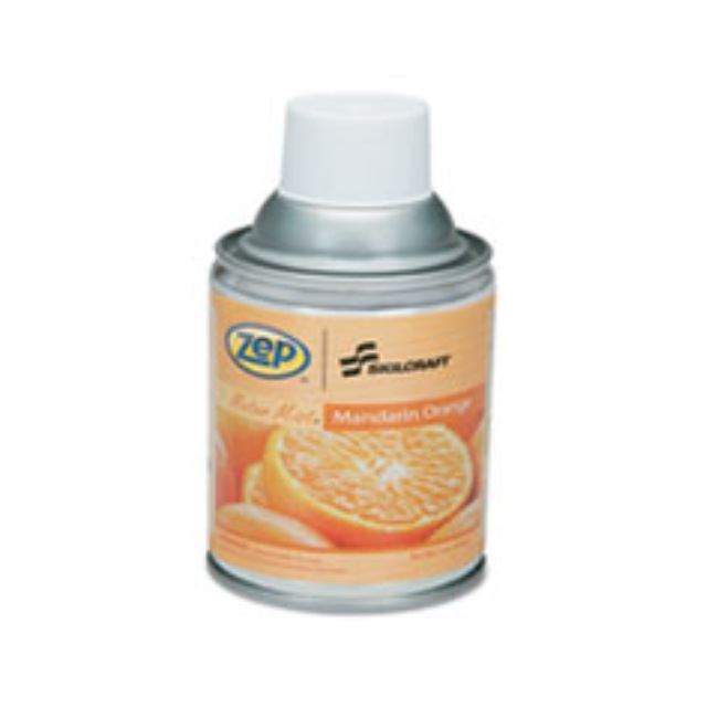 ZEP METER MIST REFILLS, MANDARIN ORANGE, 10OZ, 1 DOZEN