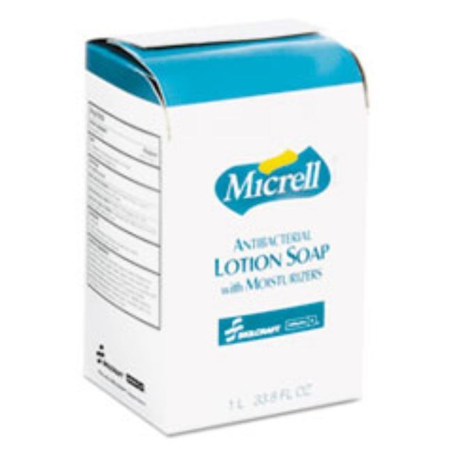 GOJO ANTIBACTERIAL LOTION SOAP, FLORAL, 1000 ML REFILL, 8CT/CARTON