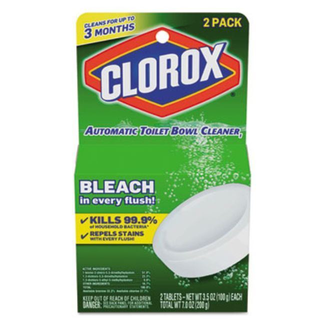 Automatic Toilet Bowl Cleaner, 3.5 Oz Tablet, 2/Pack, 6 Packs/Carton