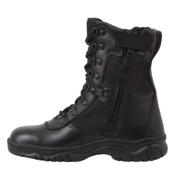 Rothco Forced Entry Tactical Boot With Side Zipper / 8"-Black