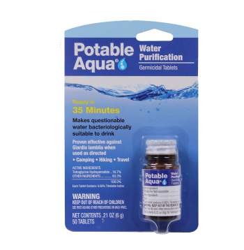 Potable Aqua Water Purification Tablets