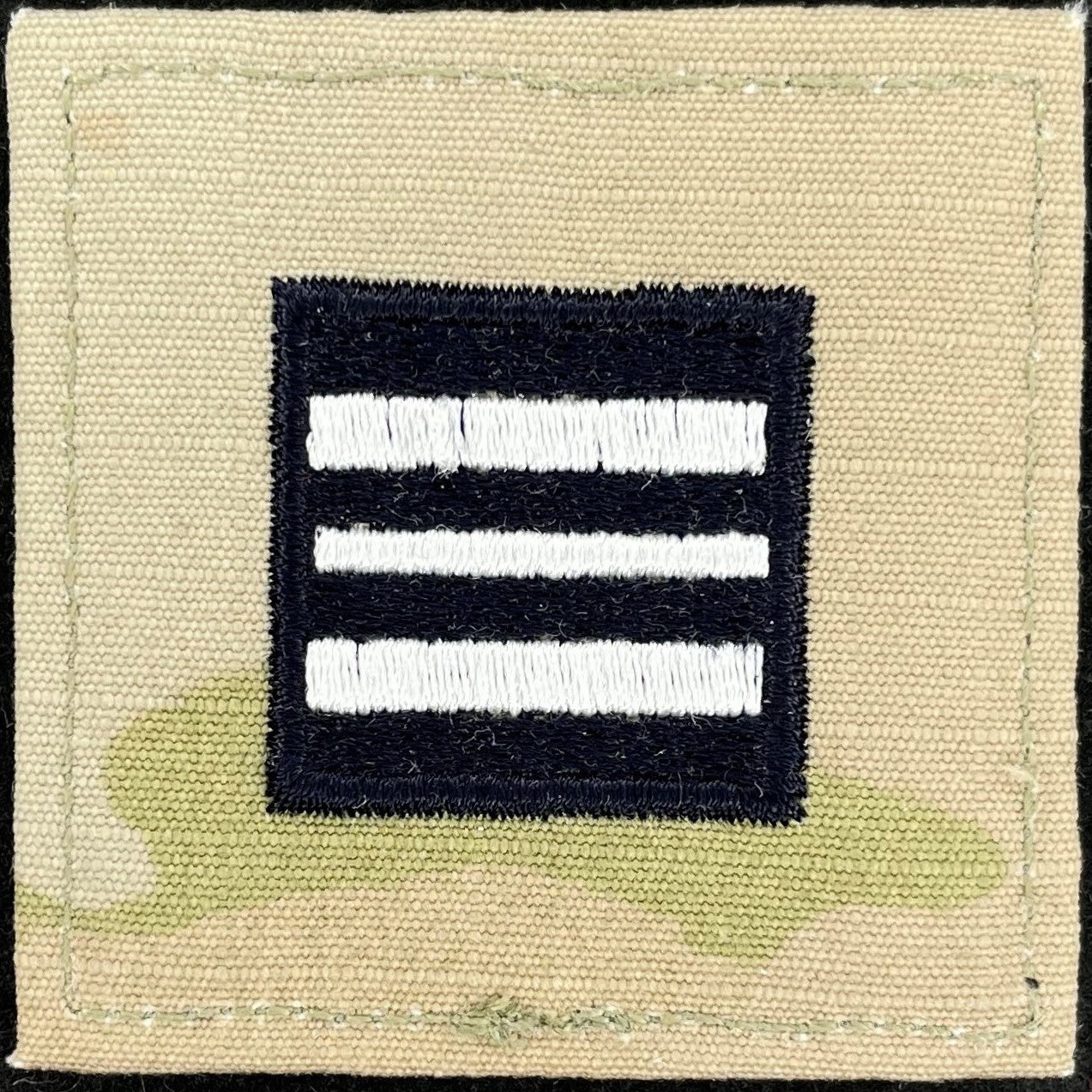 Air Force OCP Cadet Ranks Patches w/ Hook Backing