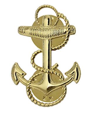SMALL NAVY CAP DEVICE: MIDSHIPMAN - 1-1/8"