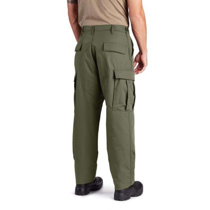 Propper® BDU Trouser Button Fly - 100% Cotton Ripstop ( Black , Khaki , 3-Color Desert )