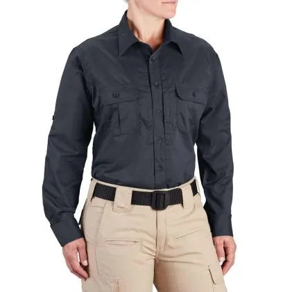Propper® Kinetic Women's Long Sleeve Shirt (LAPD Navy)
