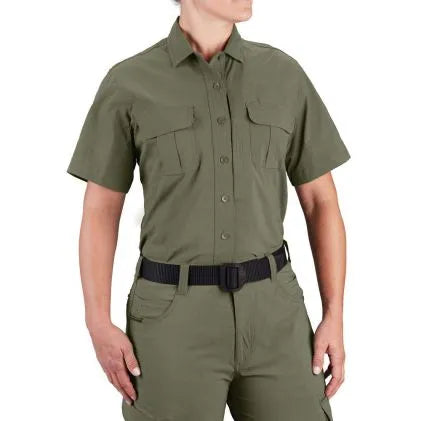 Propper® Women's Summerweight Tactical Shirt - Short Sleeve (Olive Green)
