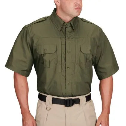 Propper® Men's Tactical Shirt - Short Sleeve (Olive Green)