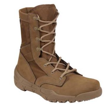Rothco Waterproof V-Max Lightweight Tactical Boots - AR 670-1 Coyote Brown - 8.5 Inch