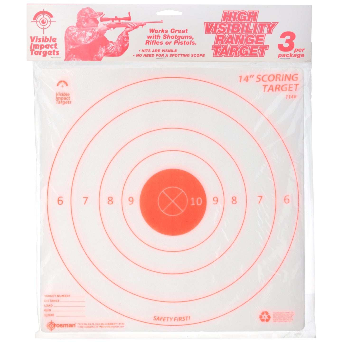 Crosman - Remington Visible Impact® 14inch Range Target