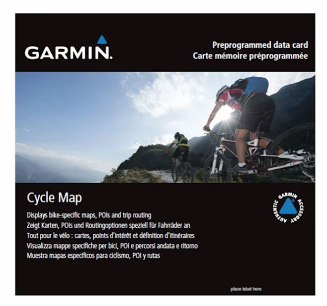 Cycle Map Europe microSD™/SD™ card – Mil-Bar