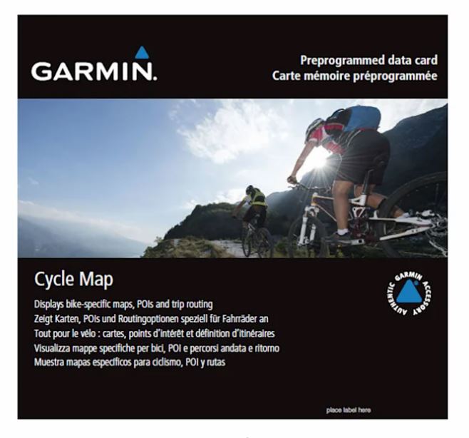 Cycle Map North America microSD /SD card