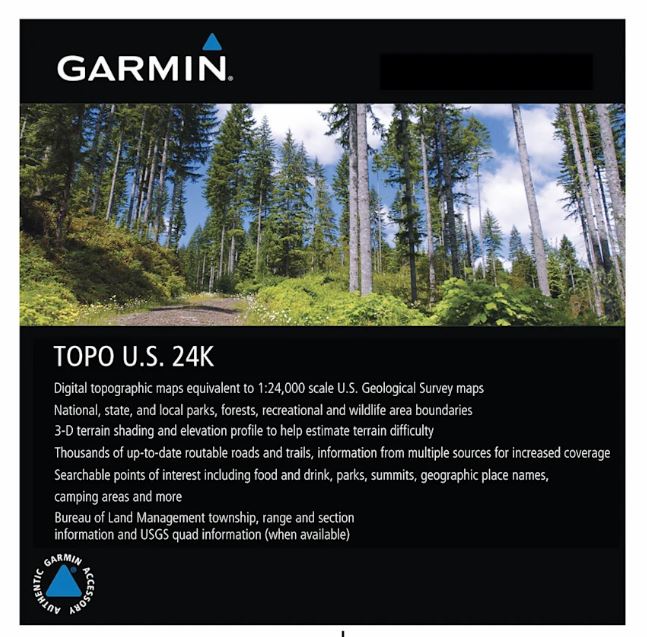 TOPO U.S. 24K Southeast | microSD/SD card