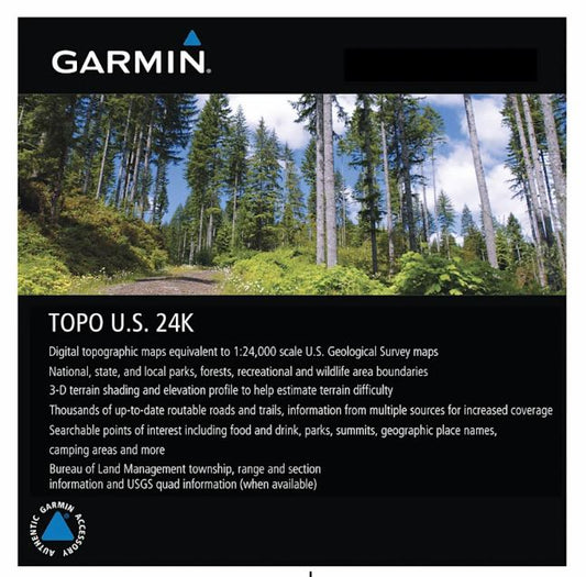 TOPO U.S. 24K Southeast | microSD/SD card