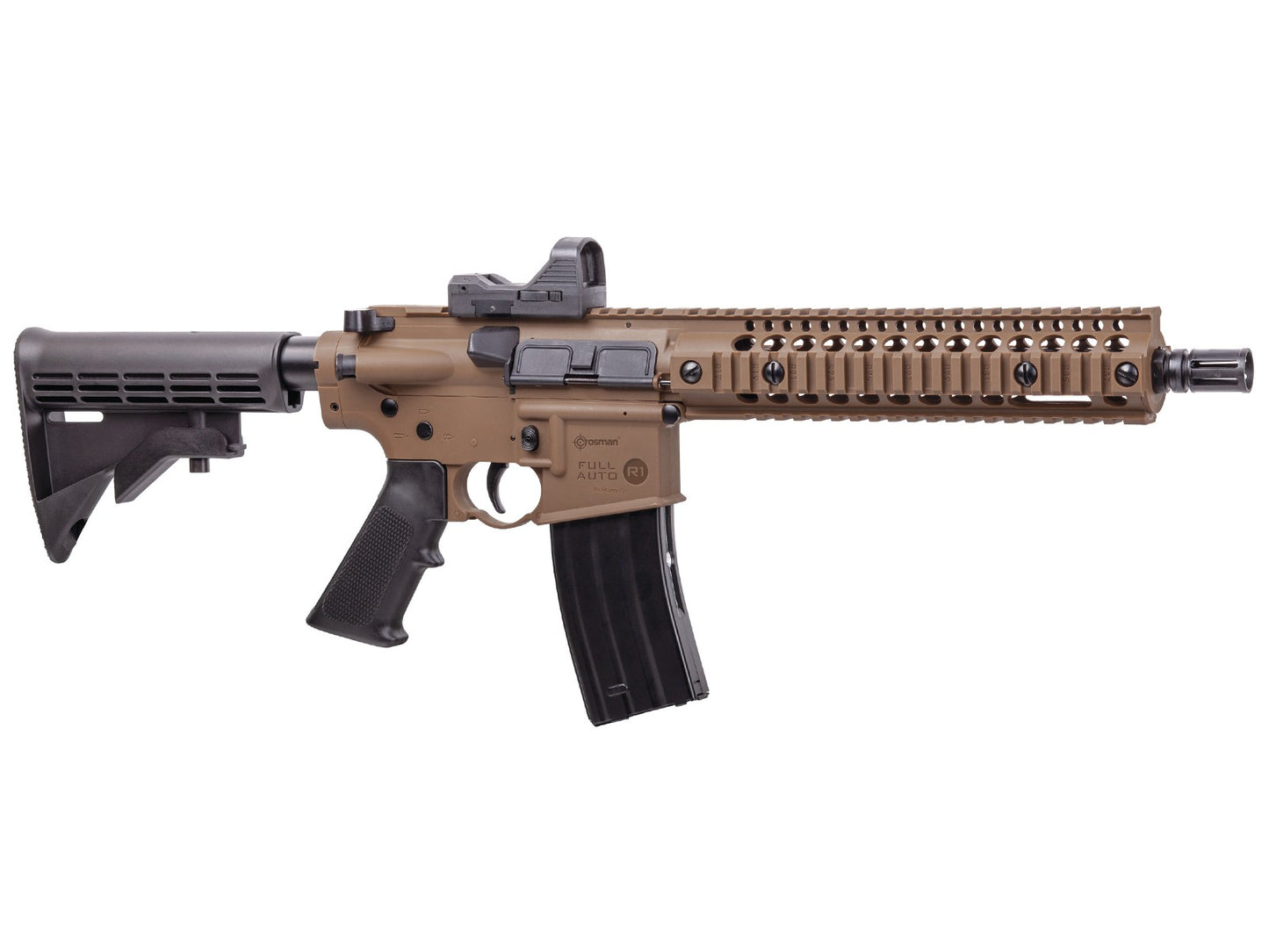 Crosman - Full Auto R1 with Red Dot - Dark Earth