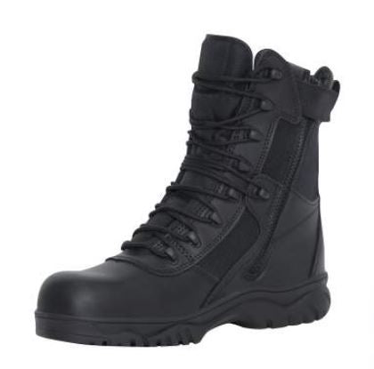 Rothco Forced Entry Tactical Boot With Side Zipper & Composite Toe - 8 Inch