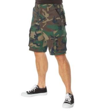 Rothco Vintage Camo Paratrooper Cargo Shorts