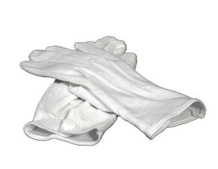 Pair of White Parade Gloves-Medium
