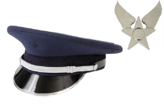 USAF Honor Guard  Cap with Hap Arnold Cap Device