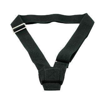 Single Strap Black Web Parade Belt
