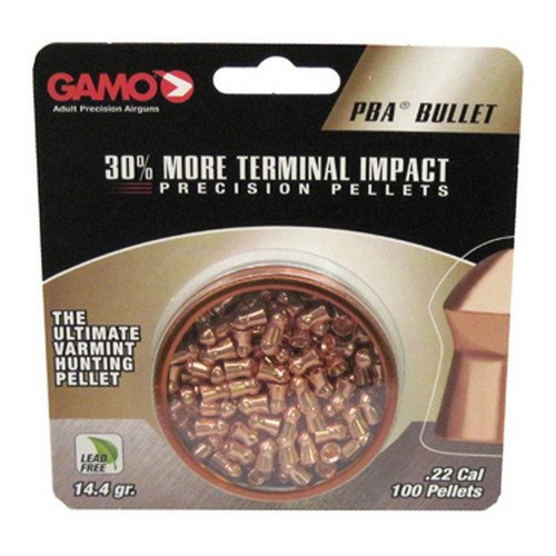 Gamo PBA BULLET PELLETS .22 CAL. QTY OF 100 - BLISTER PK