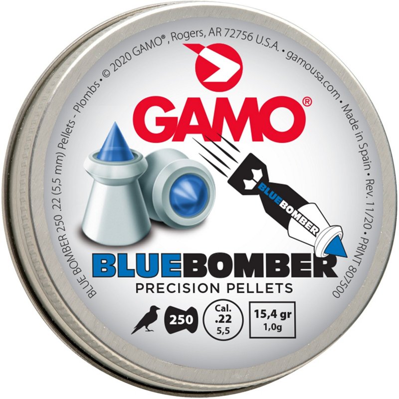 Gamo BLUE BOMBER .22 CAL 250 CT