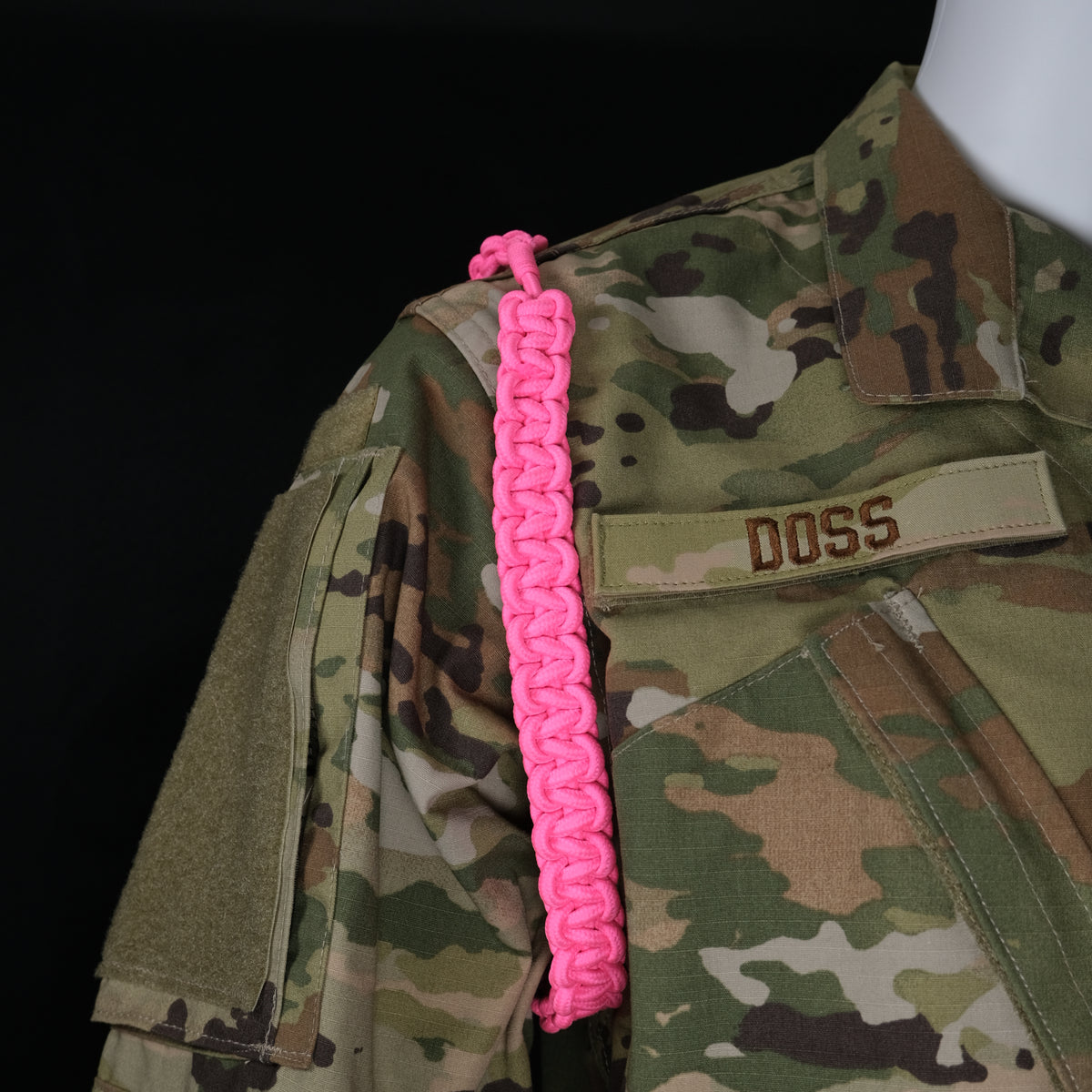 Breast Cancer Awareness Pink Shoulder Cord