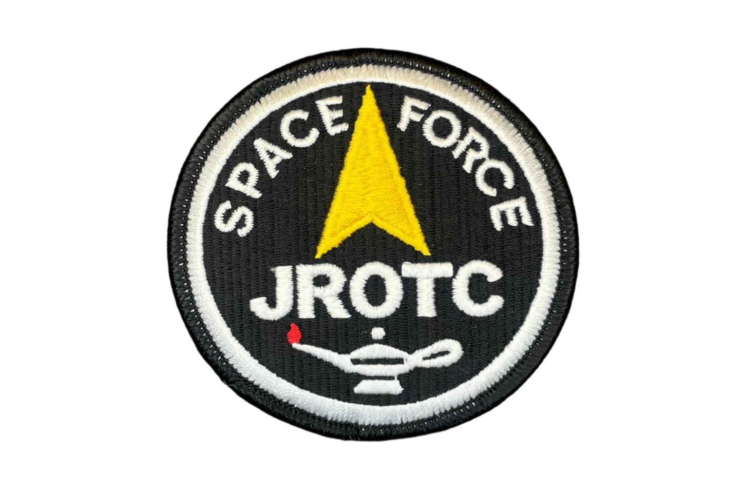 SFJROTC 3" Round Color Patch w/ Hook Backing