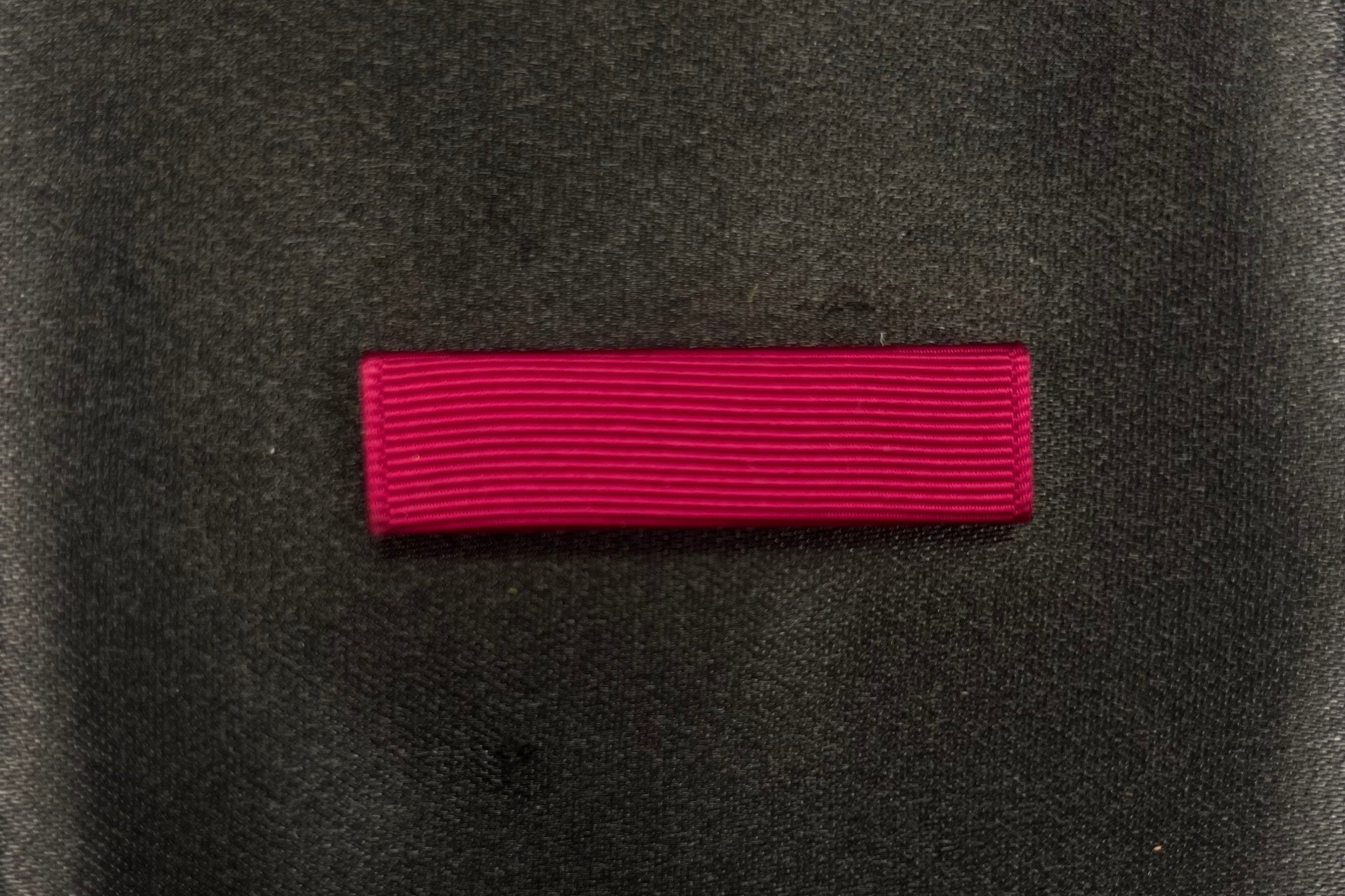 Mil-Bar Ribbon Crimson